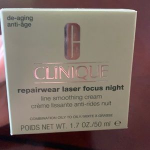 Clinique repair laser focus night cream